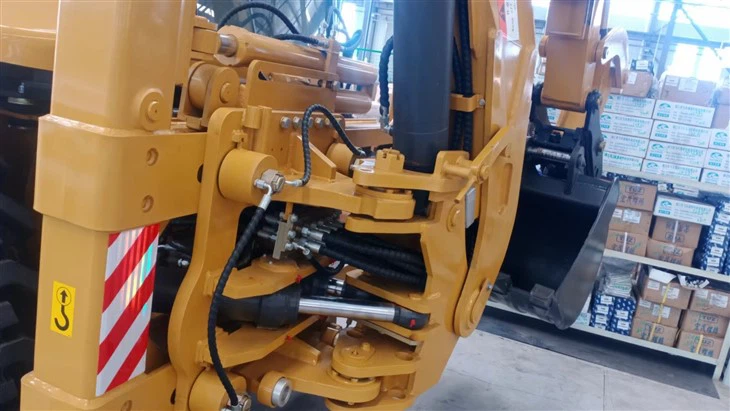 Loading Excavator Hydraulic Pilot Four Wheel Steering 4×4