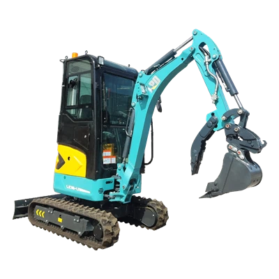 Minibagger mit beheizter Kabine